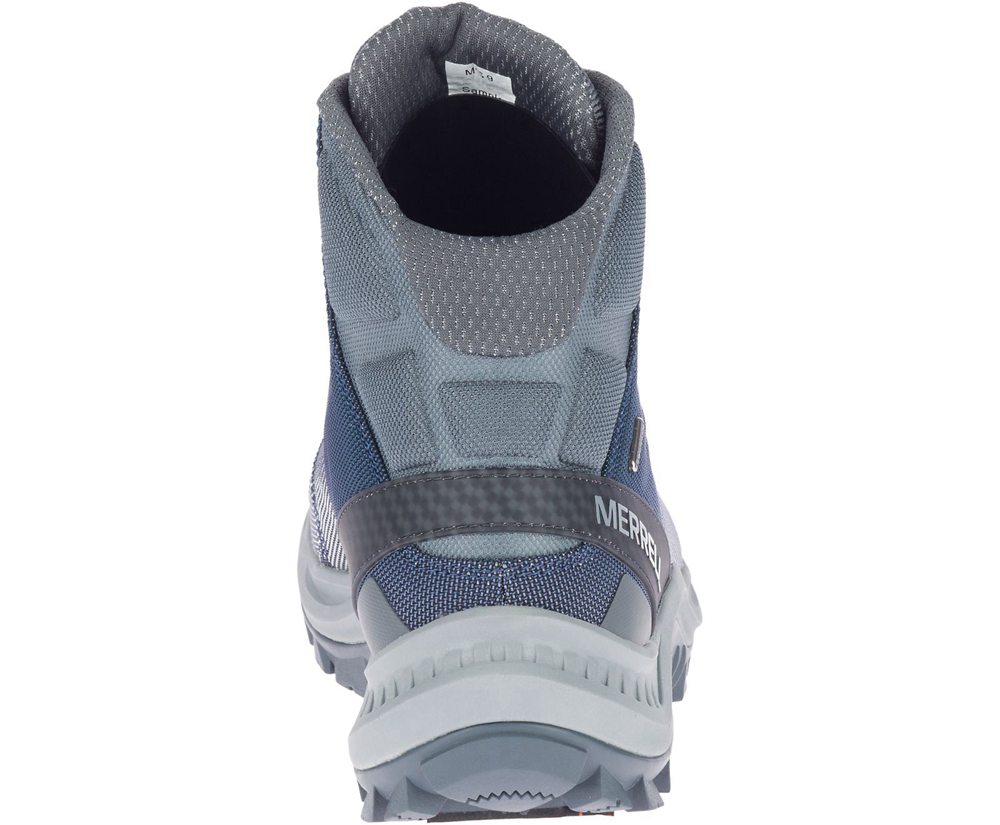 Merrell Boots Grey - Thermo Cross 2 Mid Waterproof - Mens 85DLSAIYH